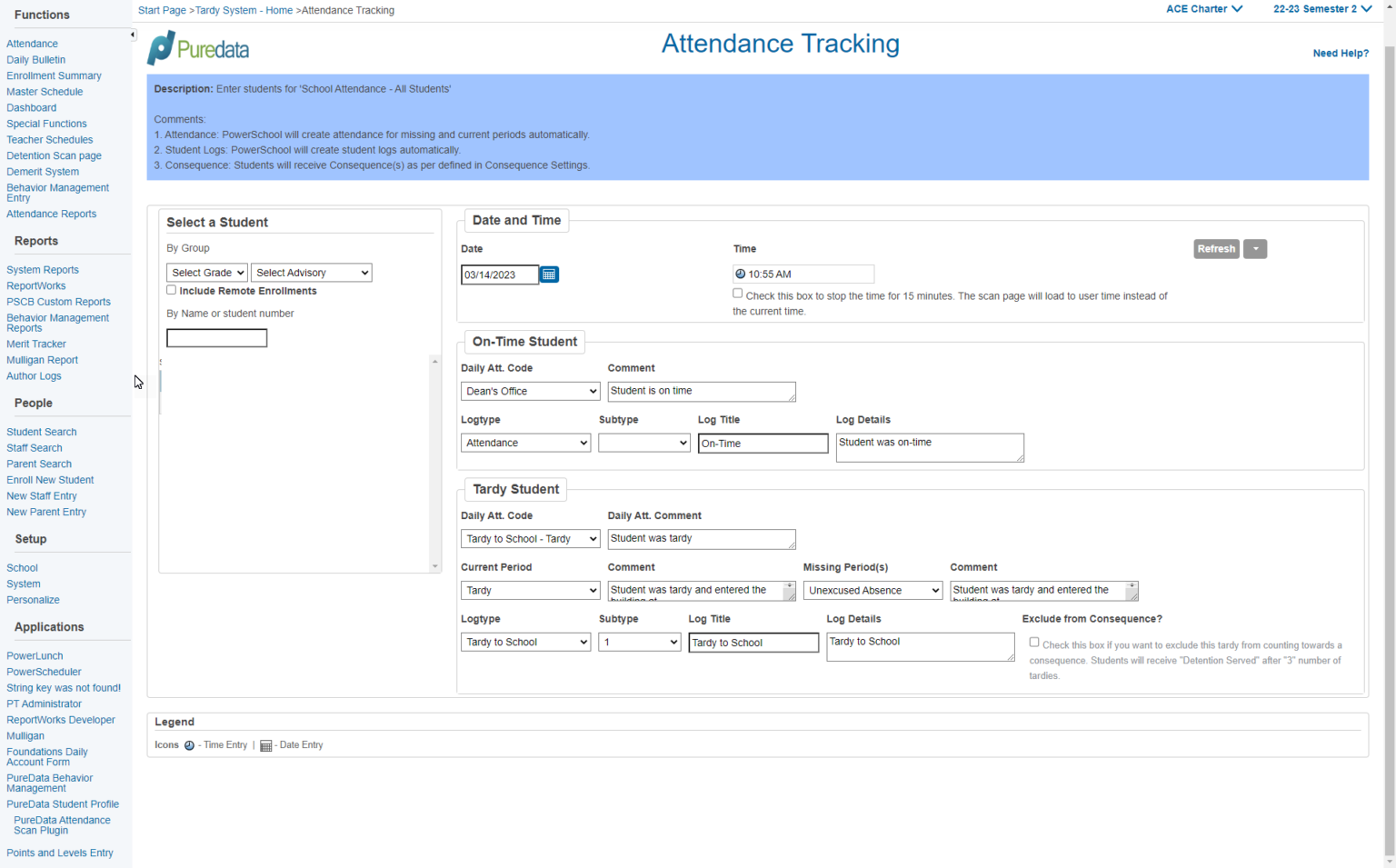 PowerSchool Attendance Plugin - A Must Have Tool - Pure DataPure Data