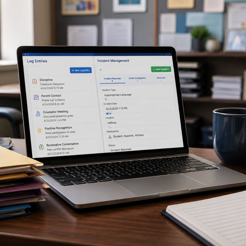 PowerSchool Log Entries vs. Incident Management Which Should Your District Use for Behavior Tracking - Feature Image